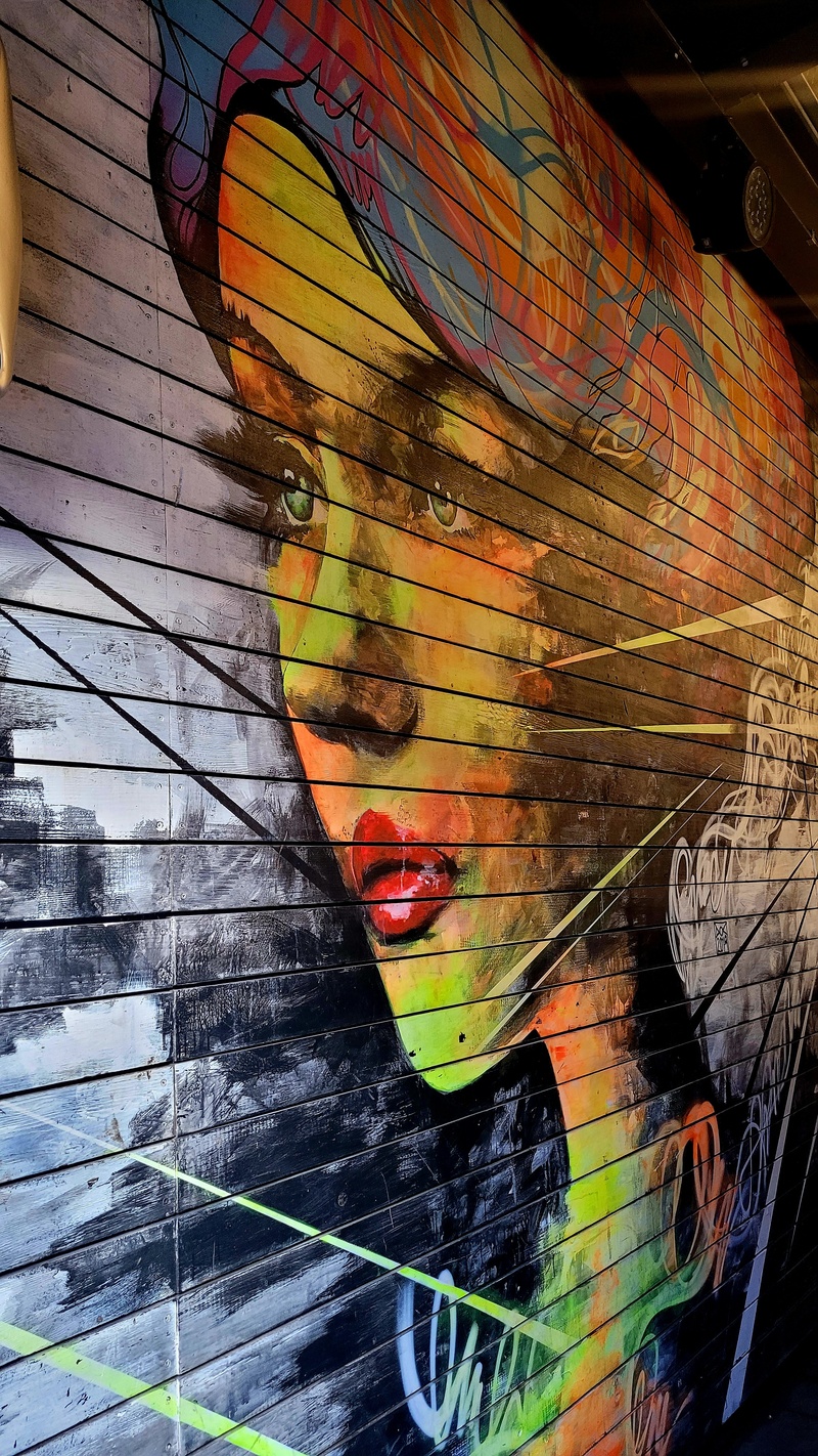 mural in  by artist unknown.