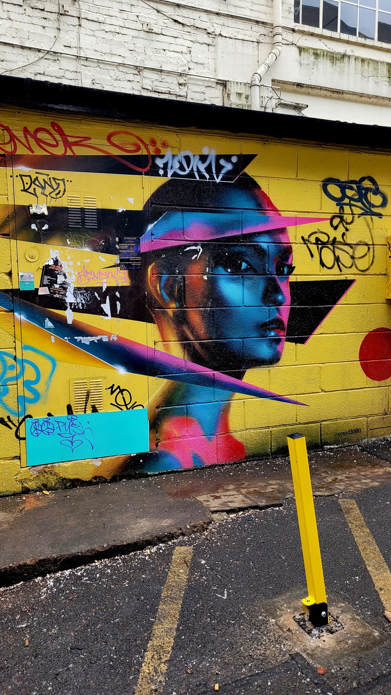 mural in Deritend by artist unknown.
