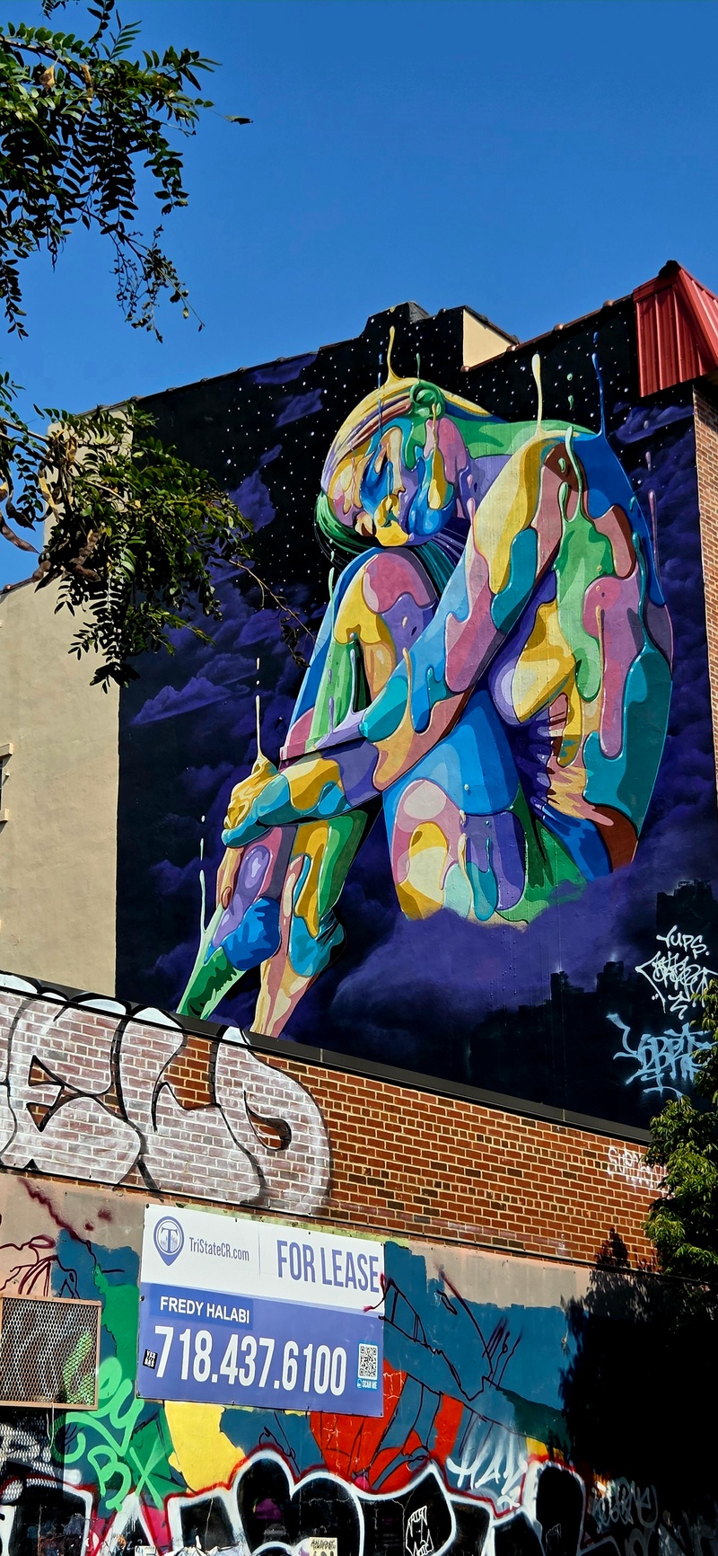 mural in Brooklyn by artist unknown.