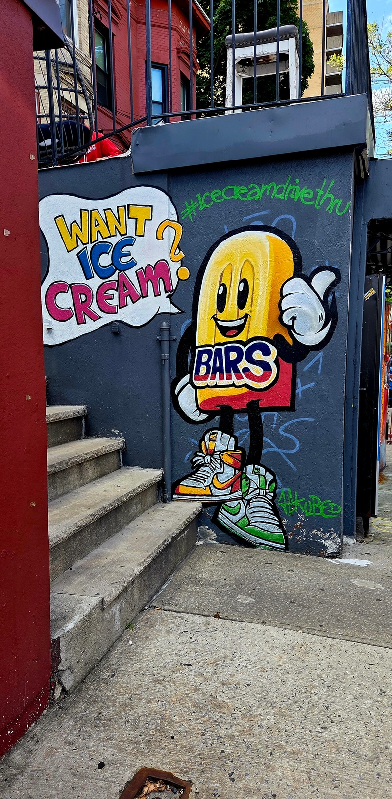 mural in The Bronx by artist unknown.