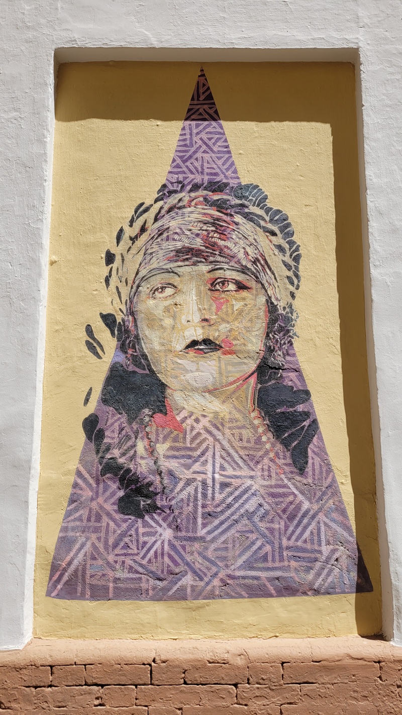 mural in Málaga by artist unknown.