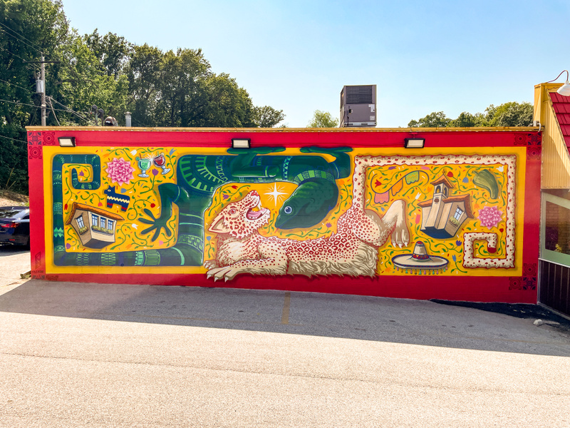 mural in Alton by artist Kobi Nolan.