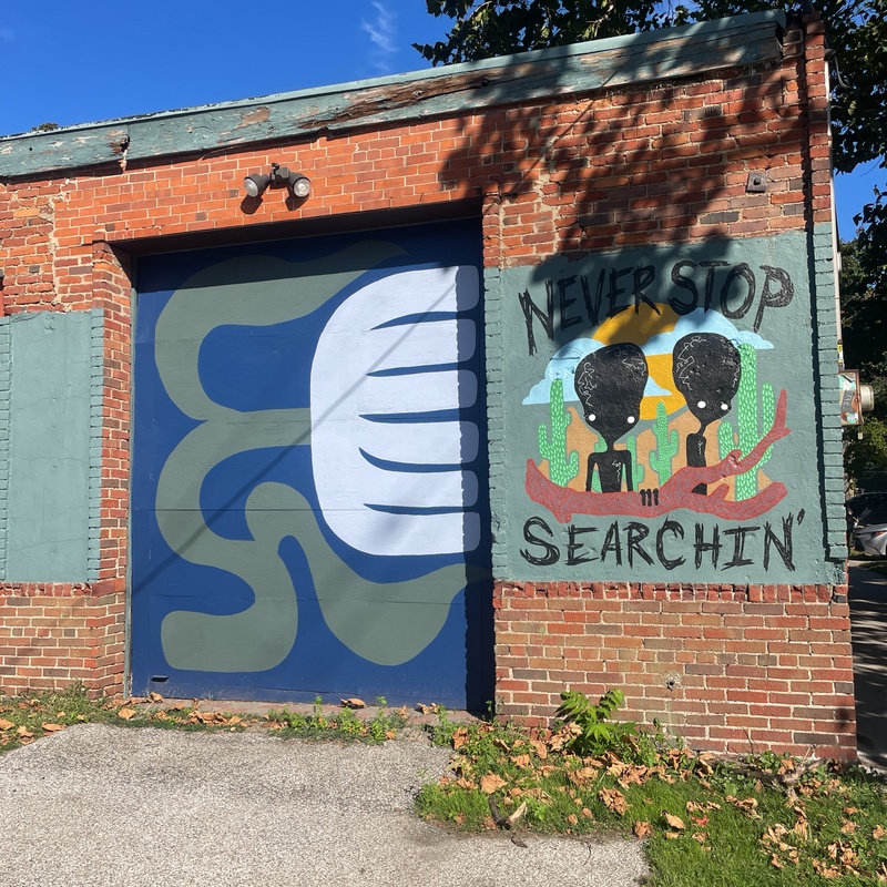 mural in Cleveland by artist unknown.