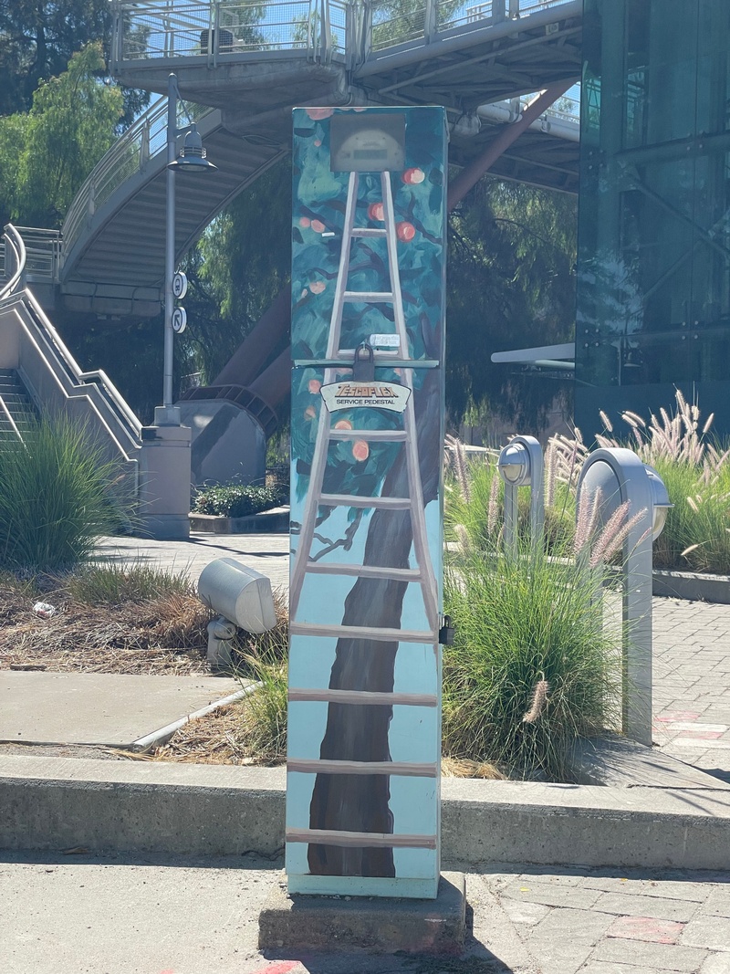mural in Campbell by artist unknown.