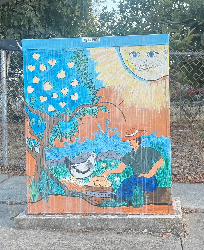 mural in San Jose by artist unknown.