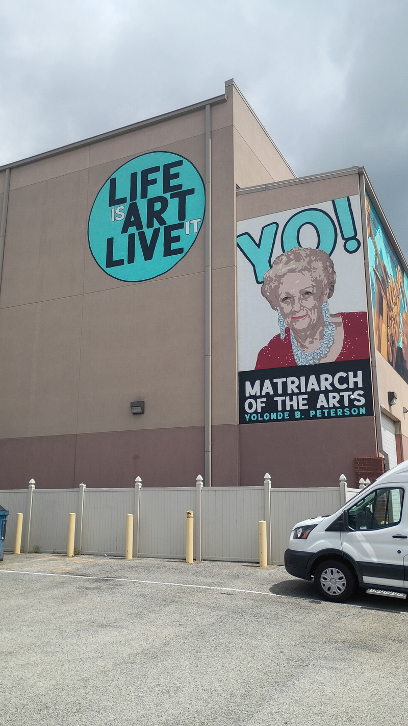 mural in Marion by artist Josh Benson.