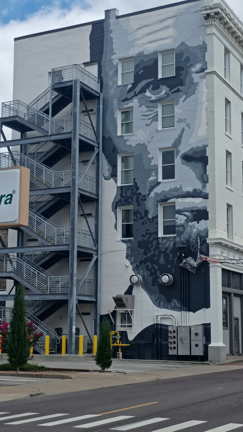 mural in Marion by artist Josh Benson.