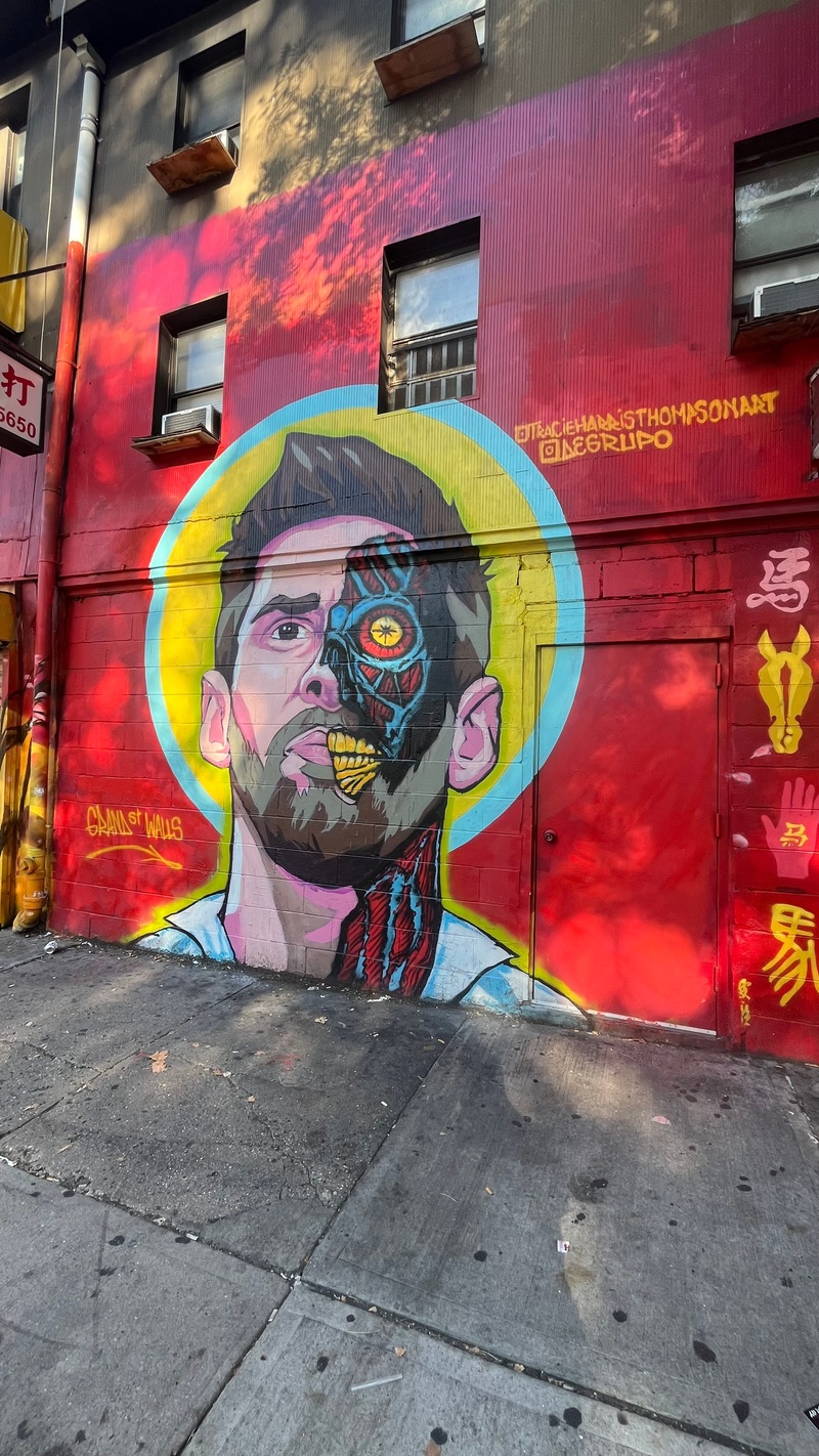 mural in New York by artist Tracie Harris Thompson.