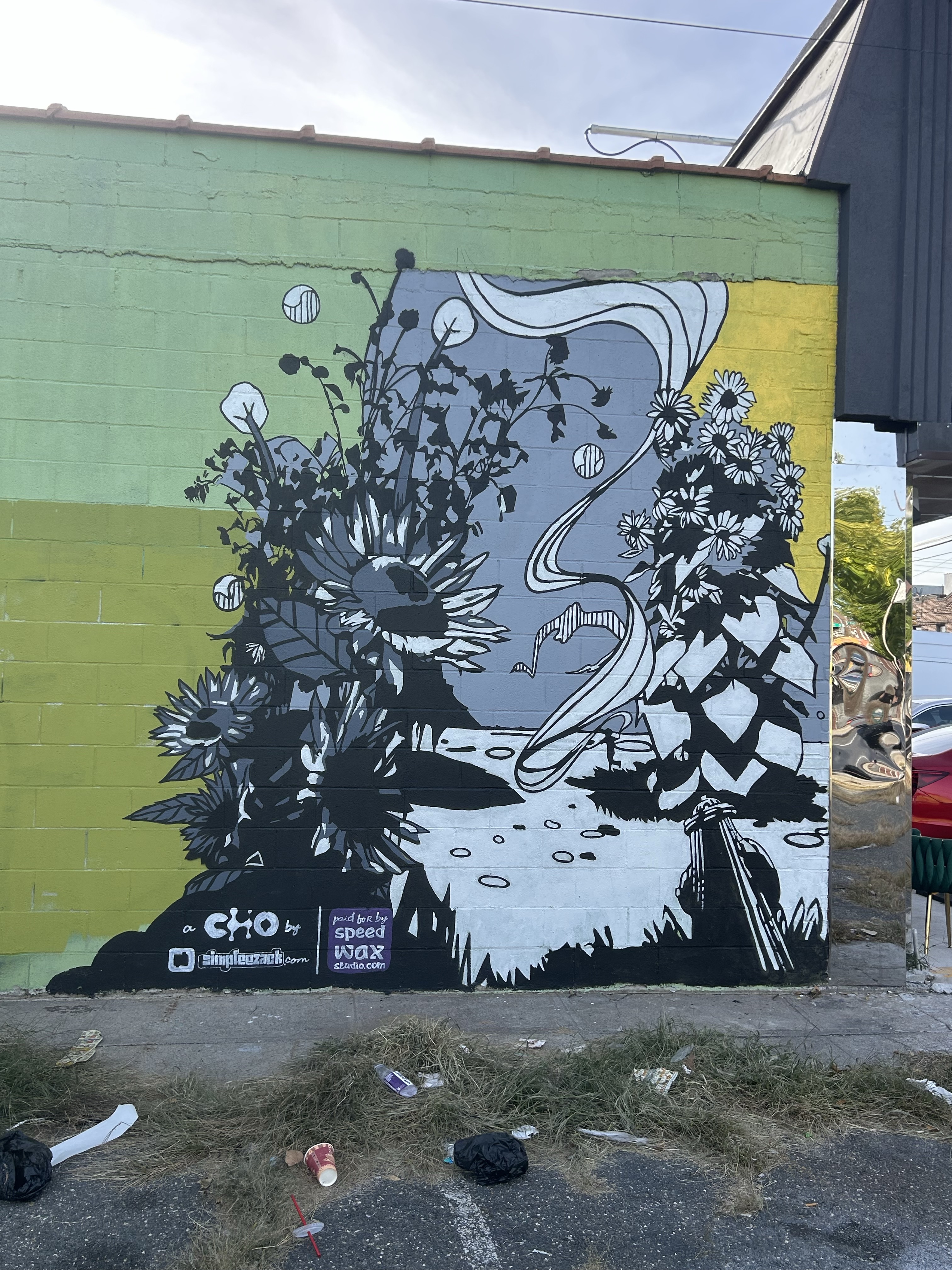 mural in Brooklyn by artist SimpleeZack.