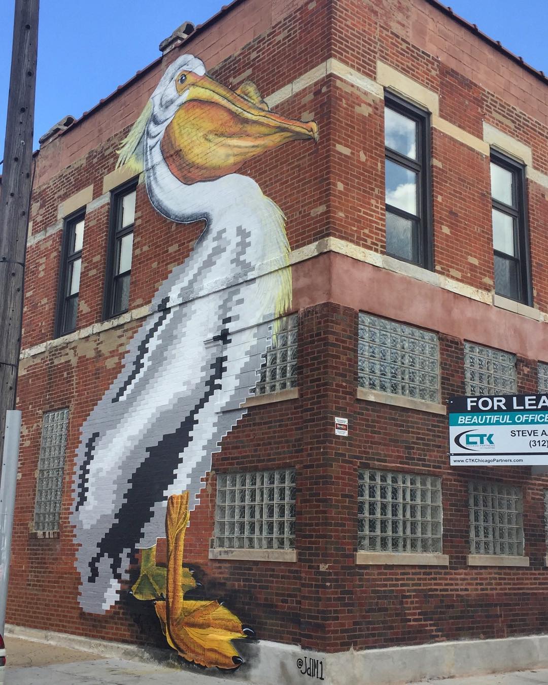 mural in Chicago by artist Juan De La Mora. Tagged: animals