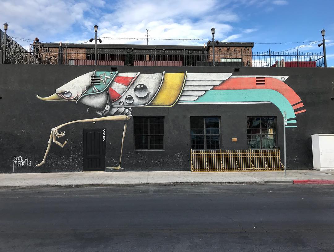 mural in Las Vegas by artist Ana Maria Ortiz.