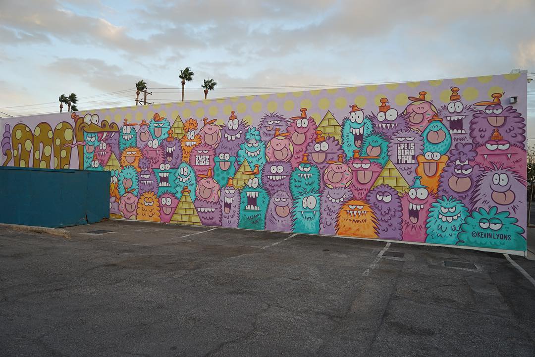 mural in Las Vegas by artist Kevin Lyons.