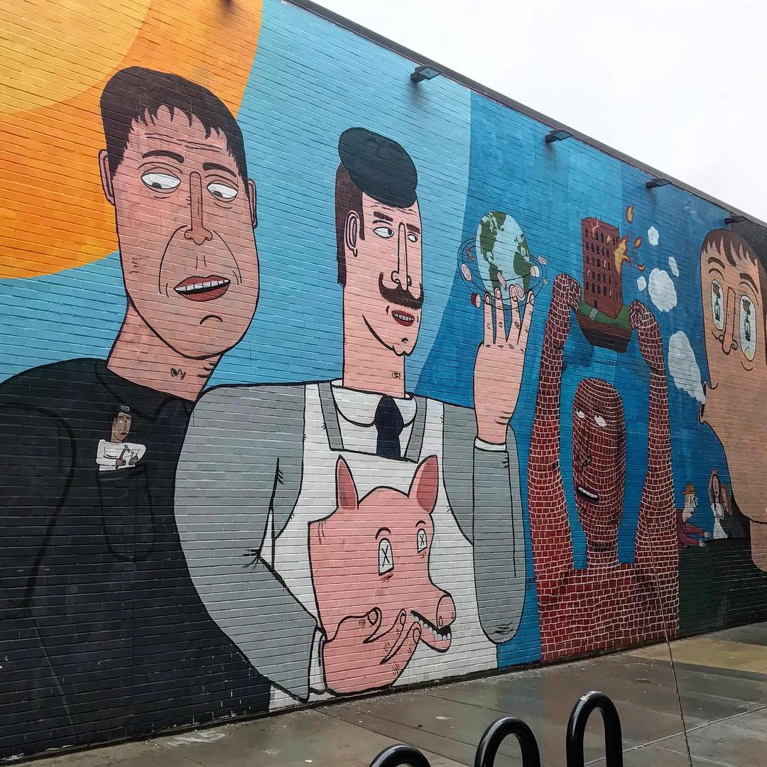 mural in Chicago by artist Dont Fret.
