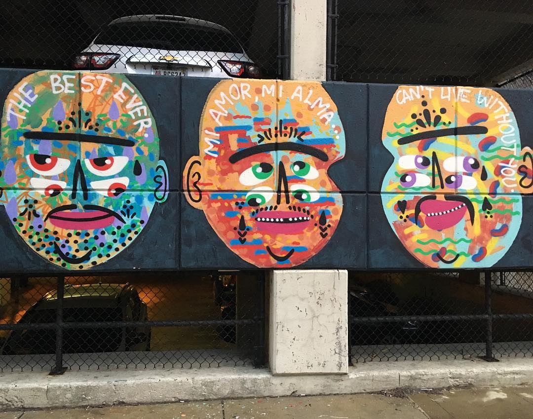 mural in Chicago by artist Kashink.