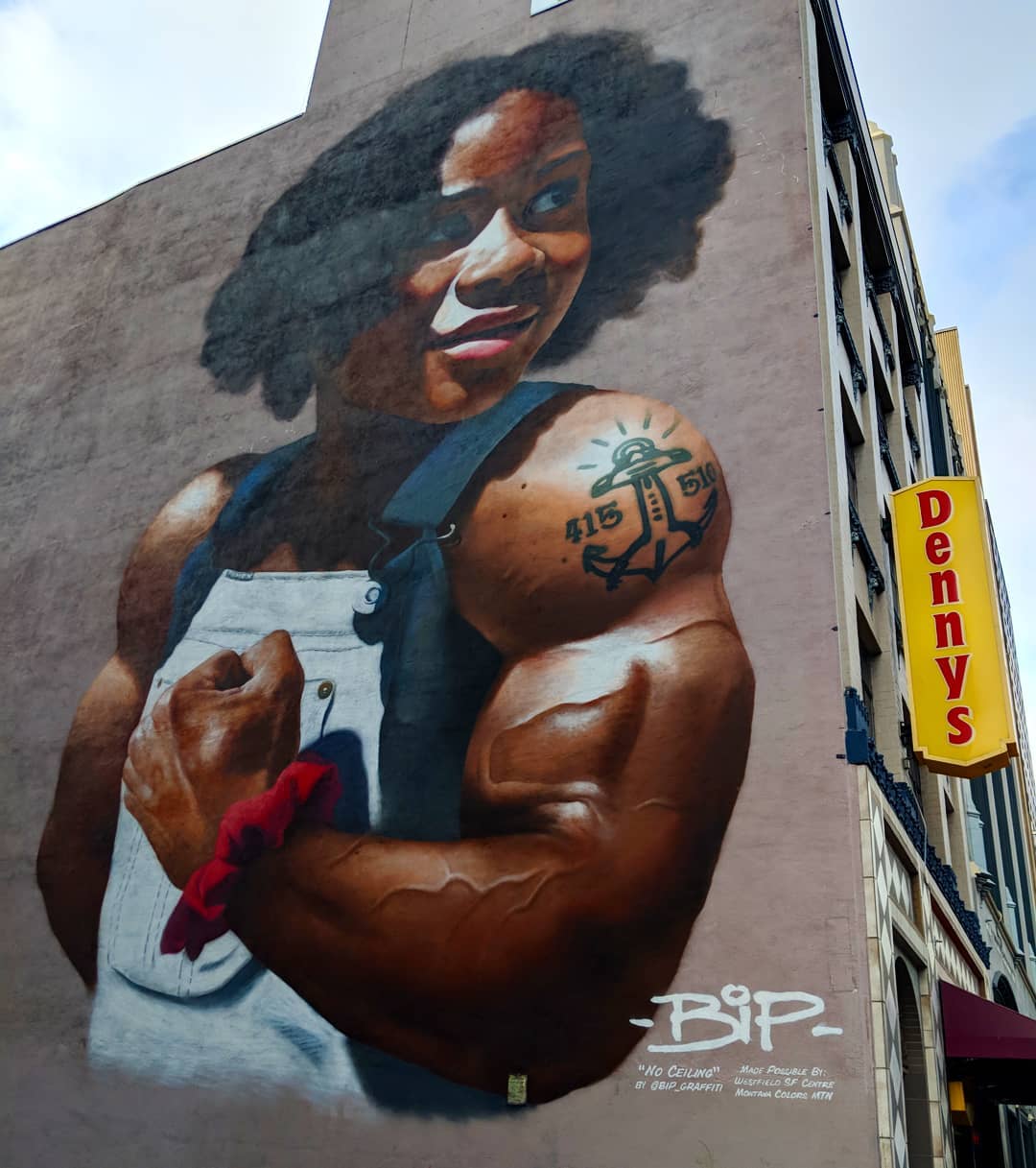 mural in San Francisco by artist Believe in People.