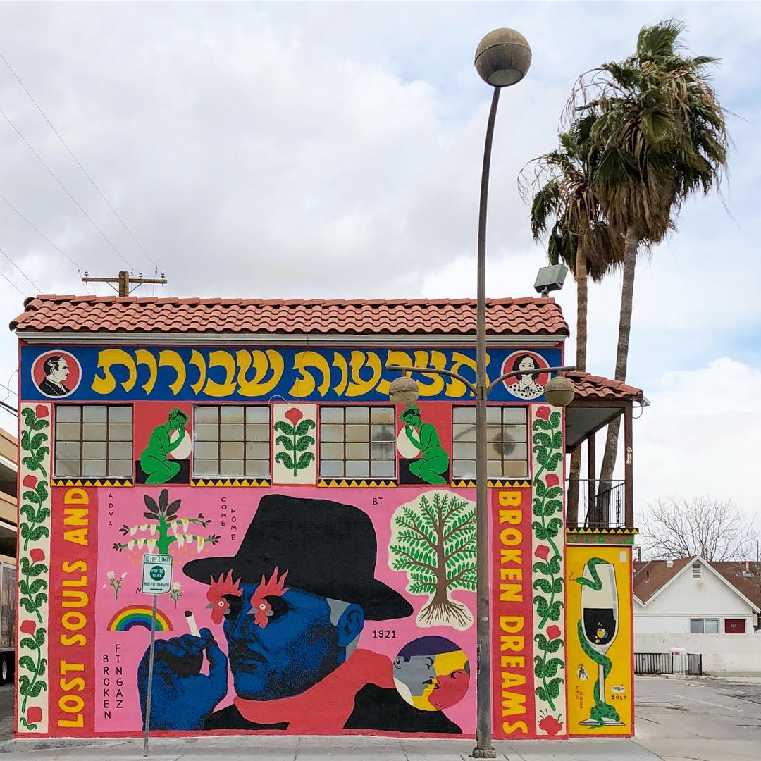 mural in Las Vegas by artist Broken Fingaz.