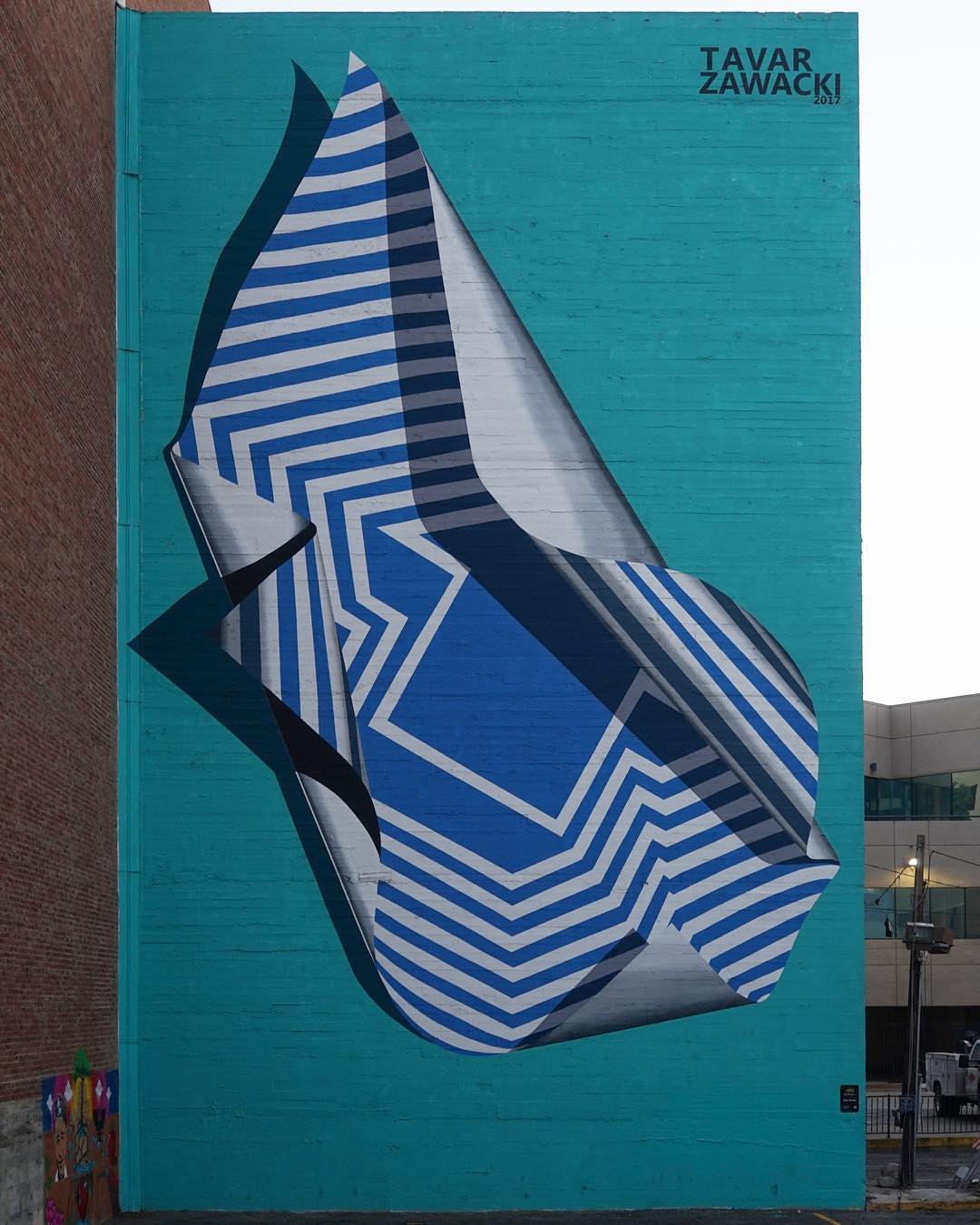 mural in Sacramento by artist Tavar Zawacki.