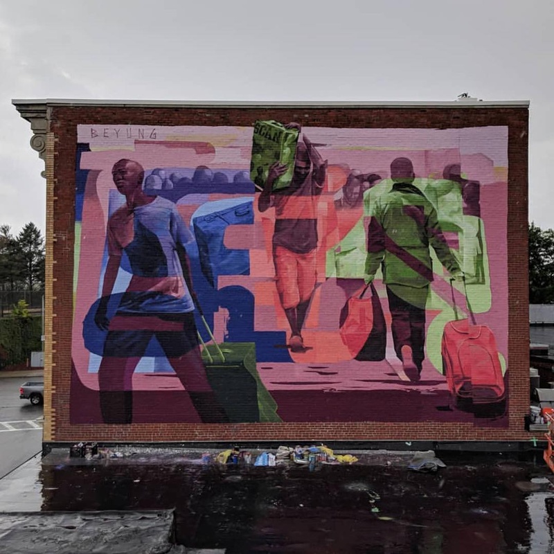 mural in Lynn by artist Bryan Beyung.