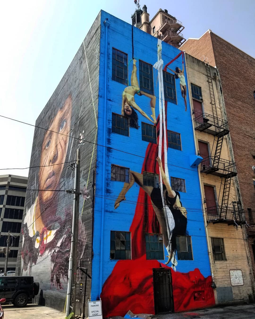mural in Sacramento by artist Michele Murtaugh.