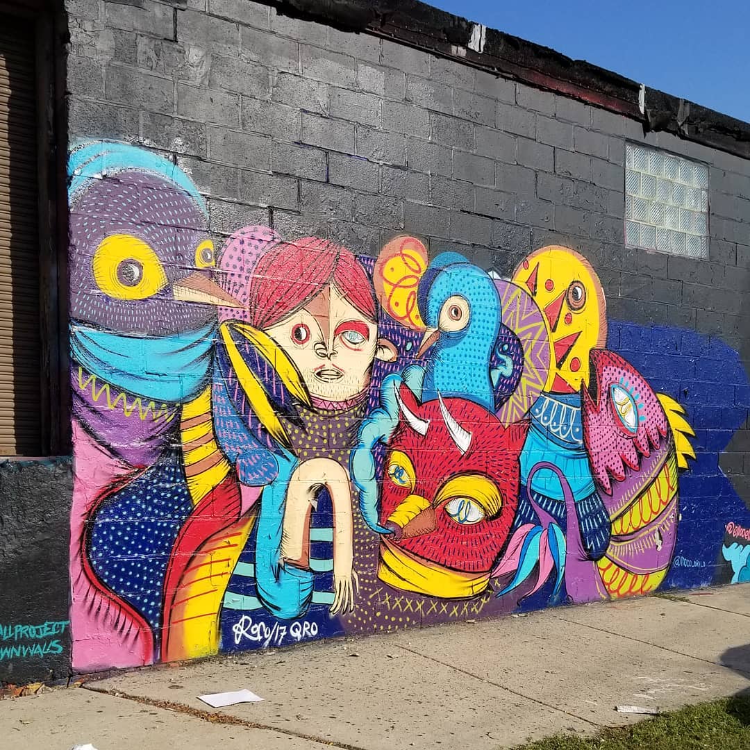 mural in Chicago by artist Rodrigo Oñate Roco.