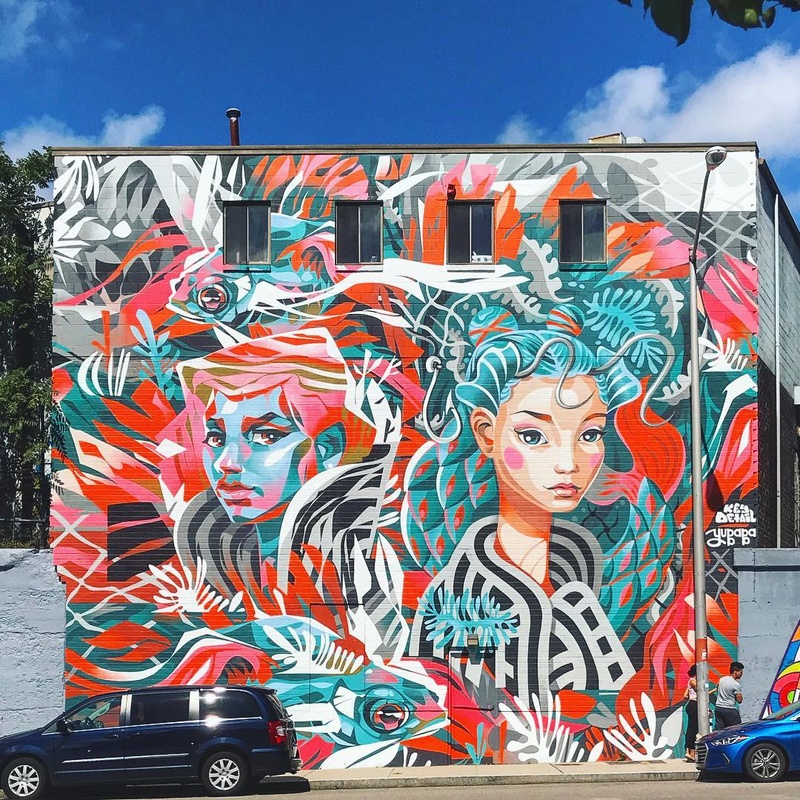 mural in Lynn by artist KEY DETAIL.