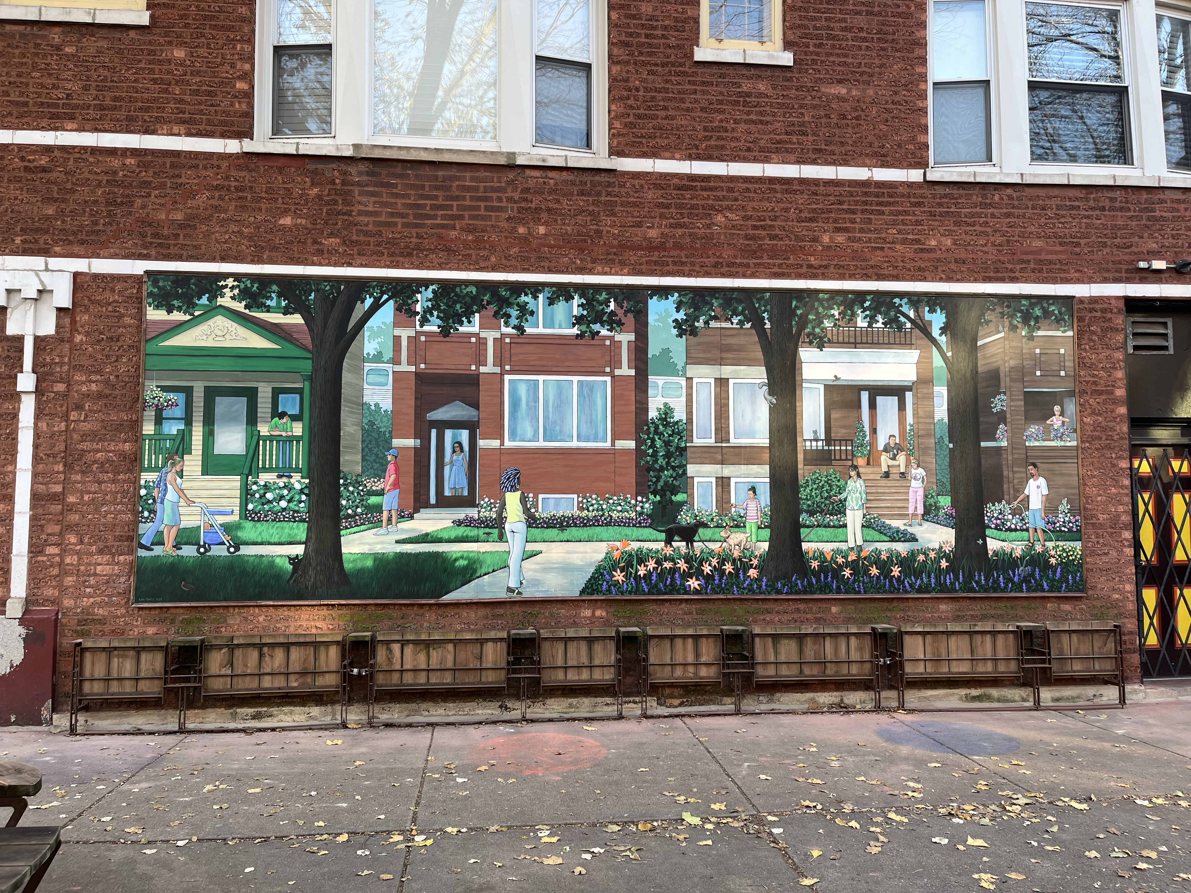 mural in Chicago by artist unknown.