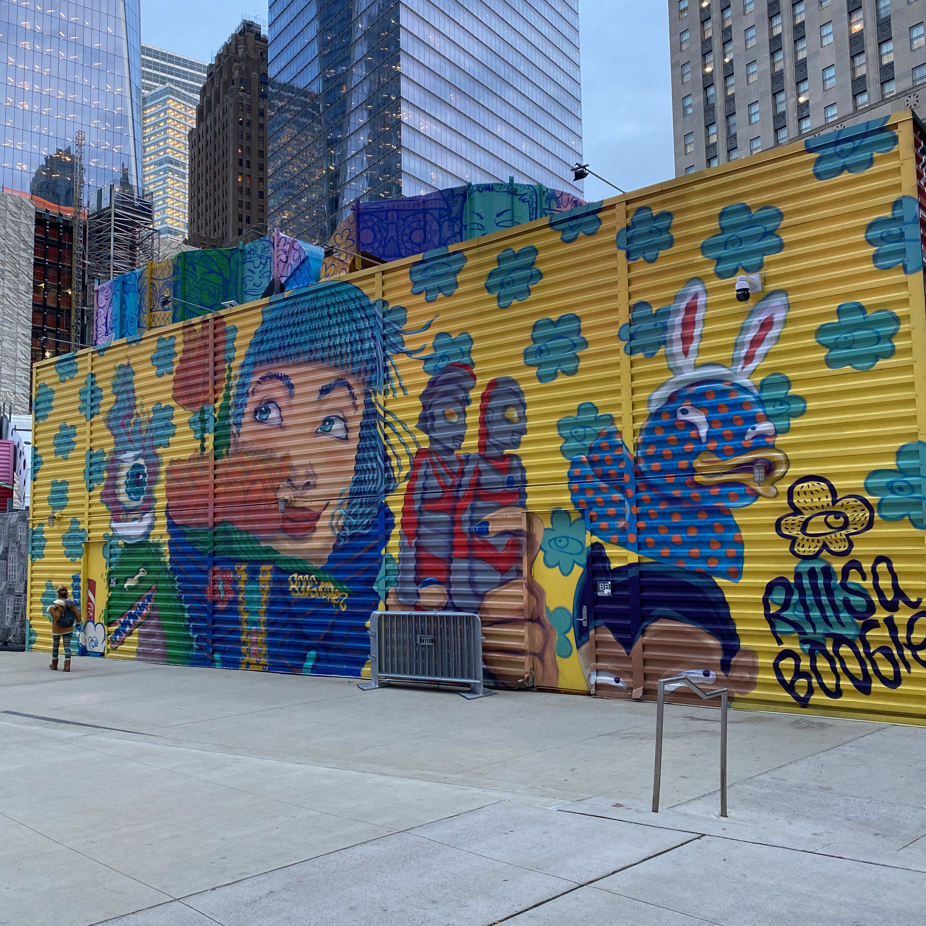 mural in New York by artist unknown.