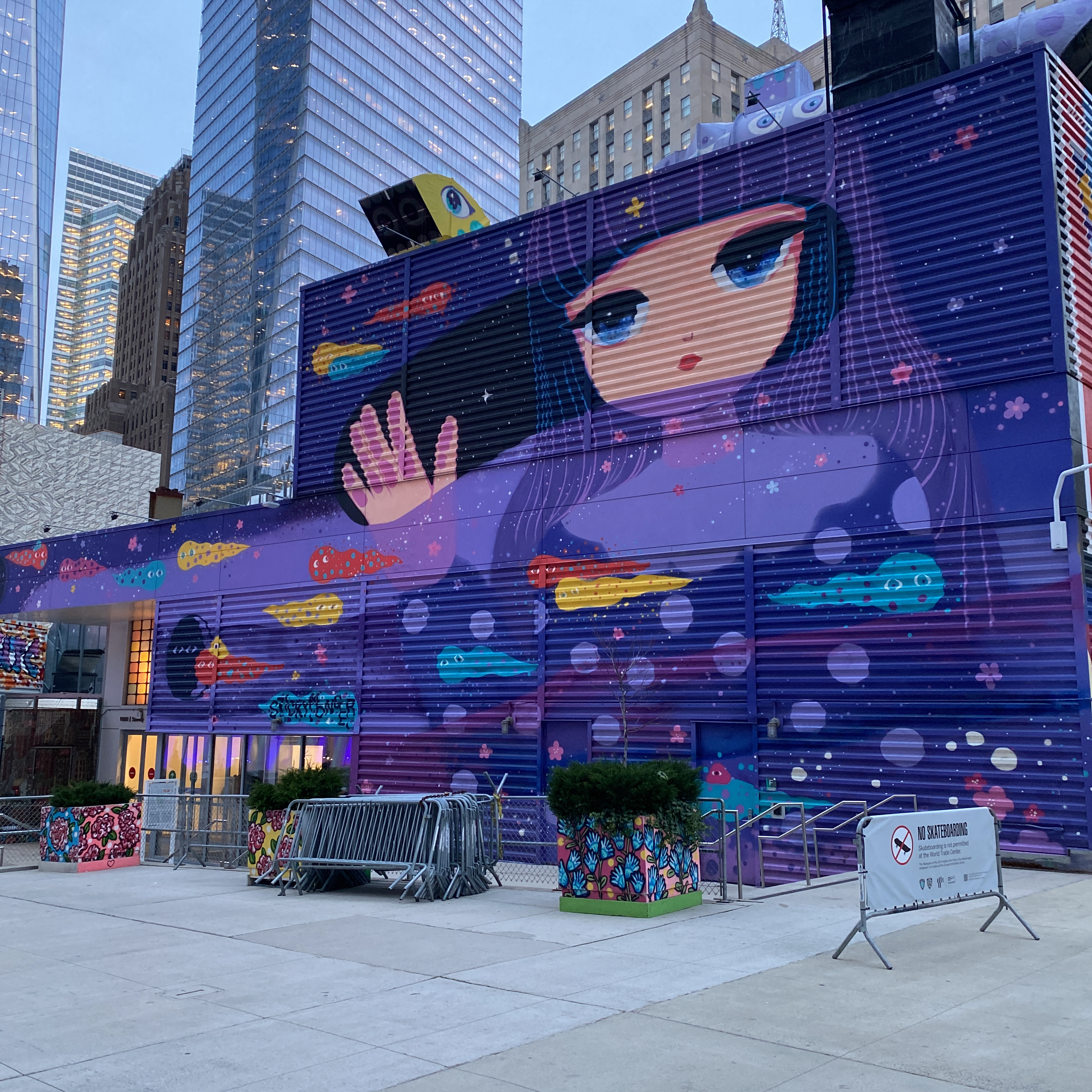 mural in New York by artist unknown.
