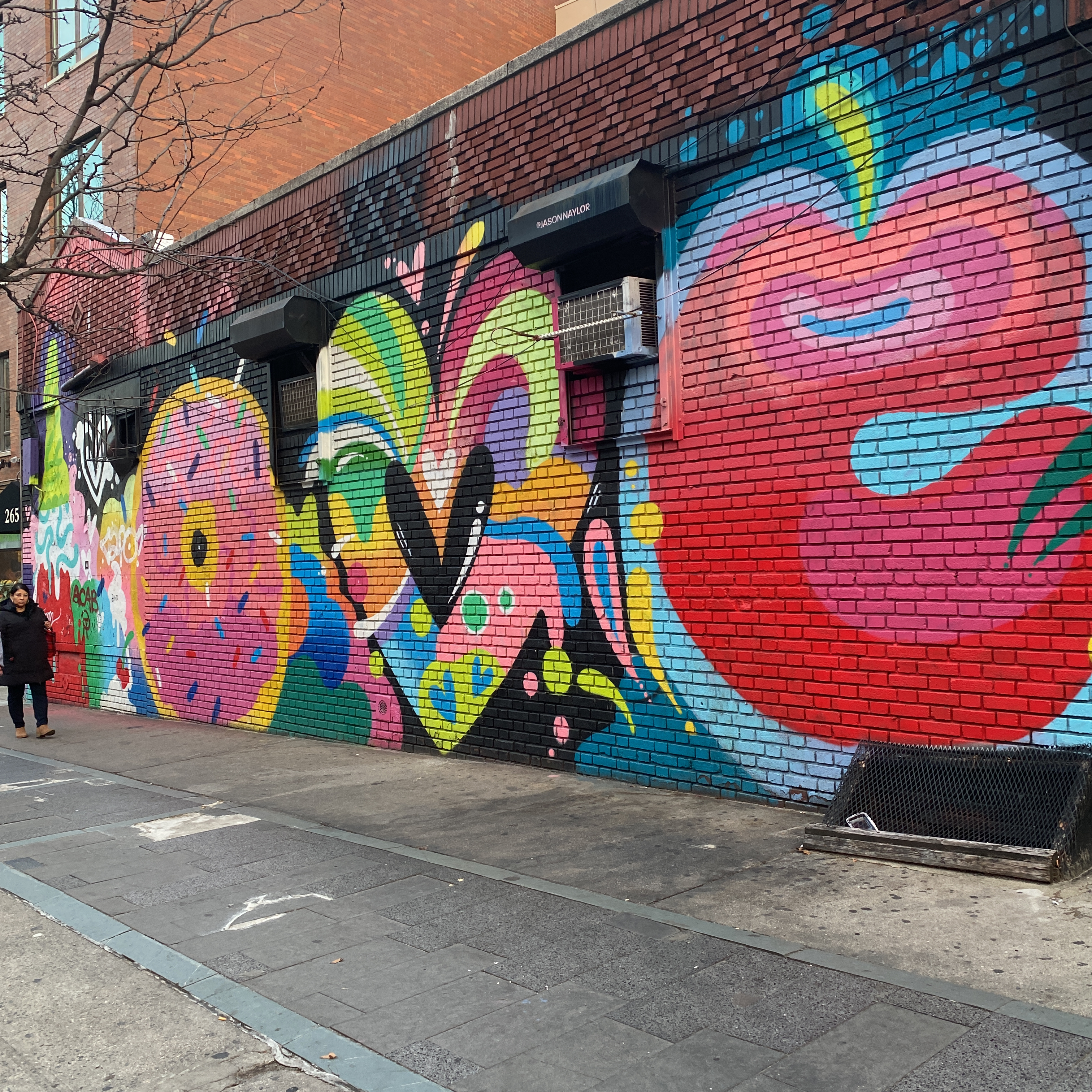 mural in Brooklyn by artist Jason Naylor.