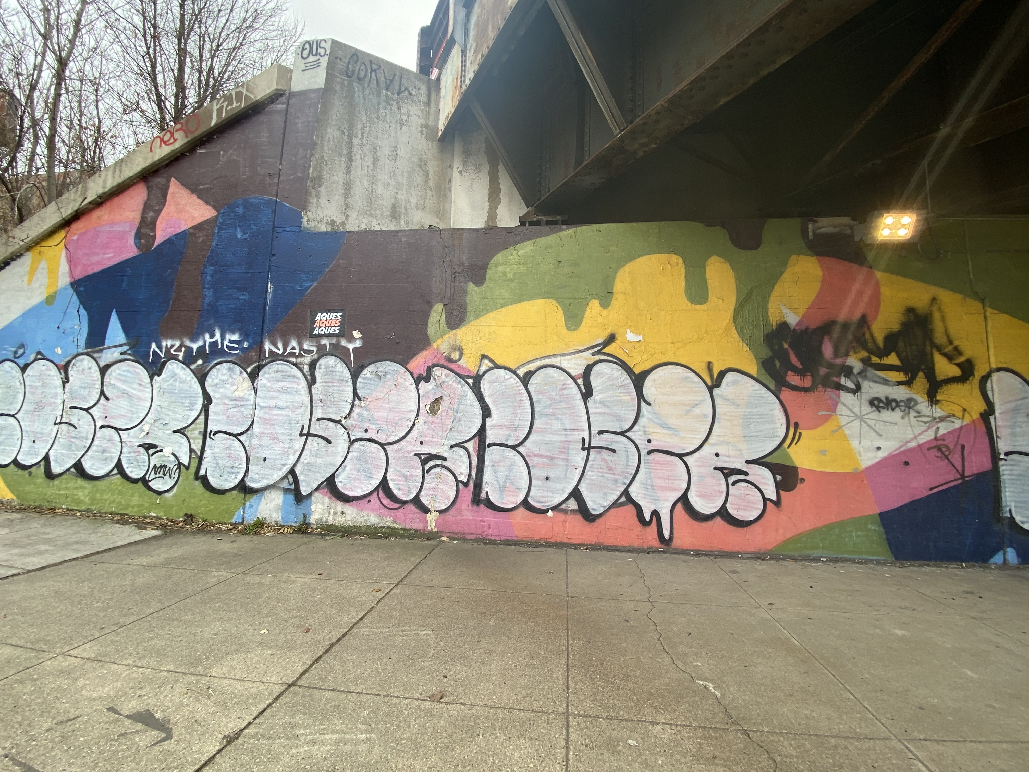 mural in Chicago by artist world.wide.zeb.