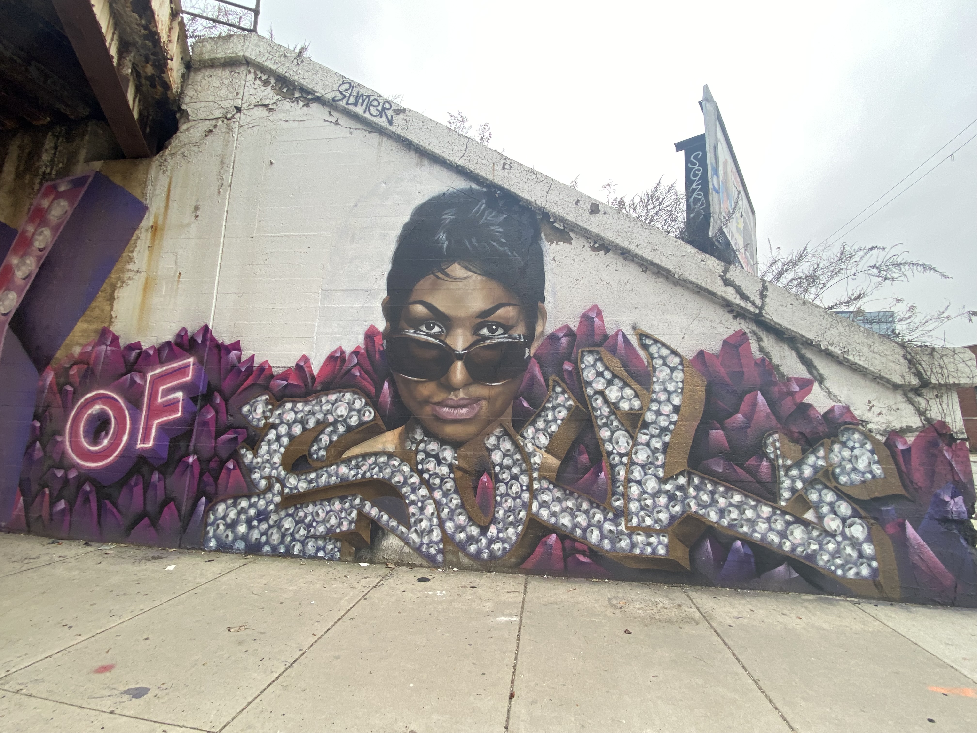 mural in Chicago by artist Menace Resa.