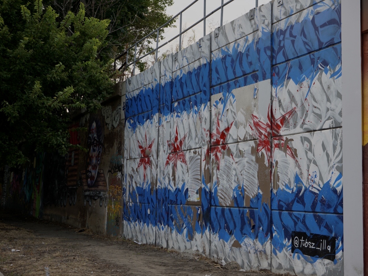 mural in Chicago by artist Tubs Zilla.