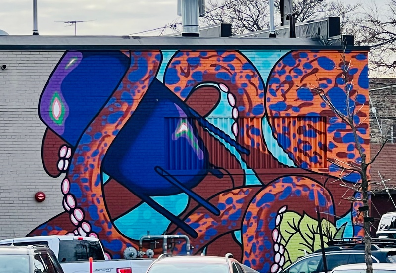mural in Milwaukee by artist unknown.
