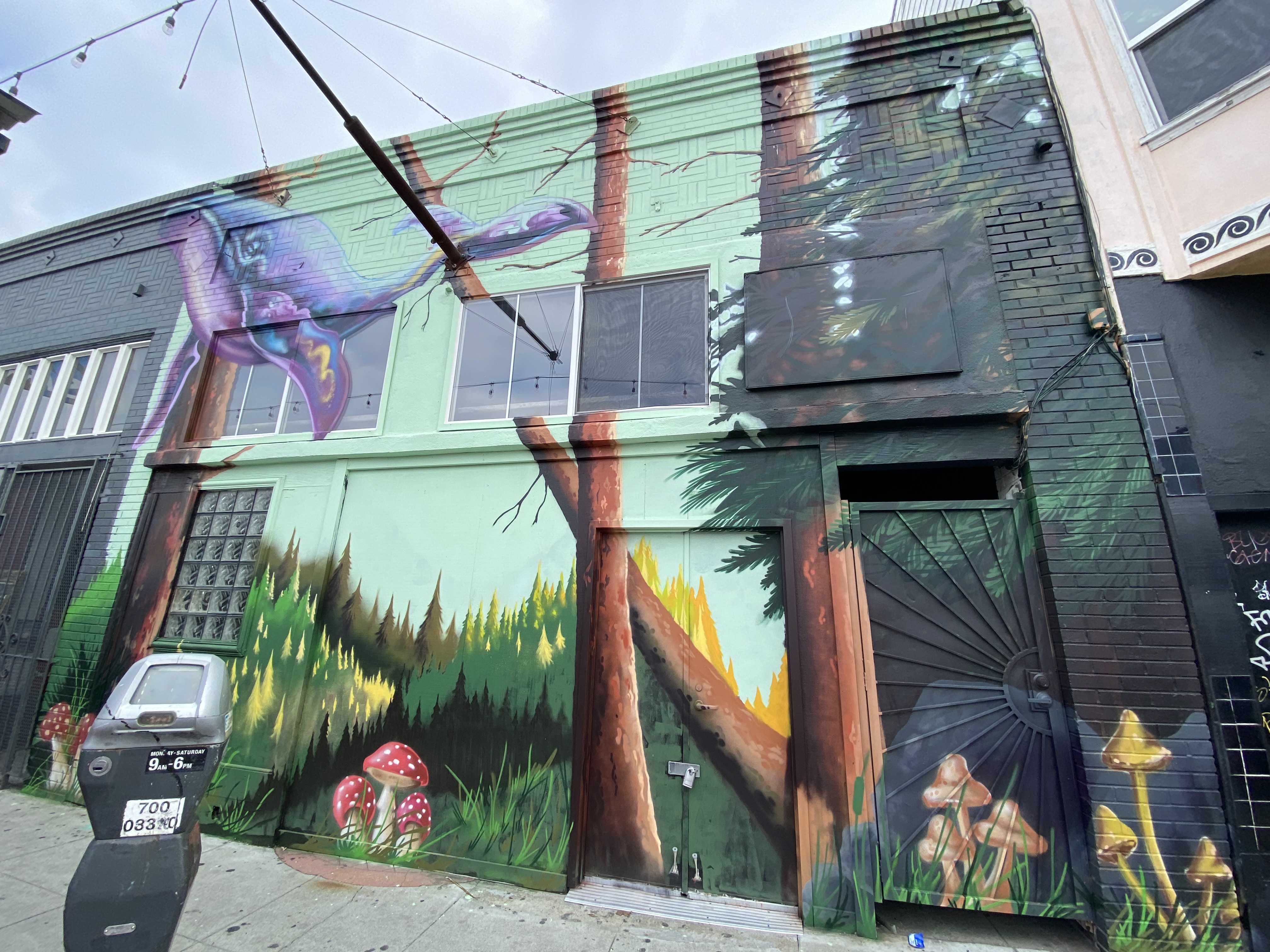 mural in San Francisco by artist unknown.