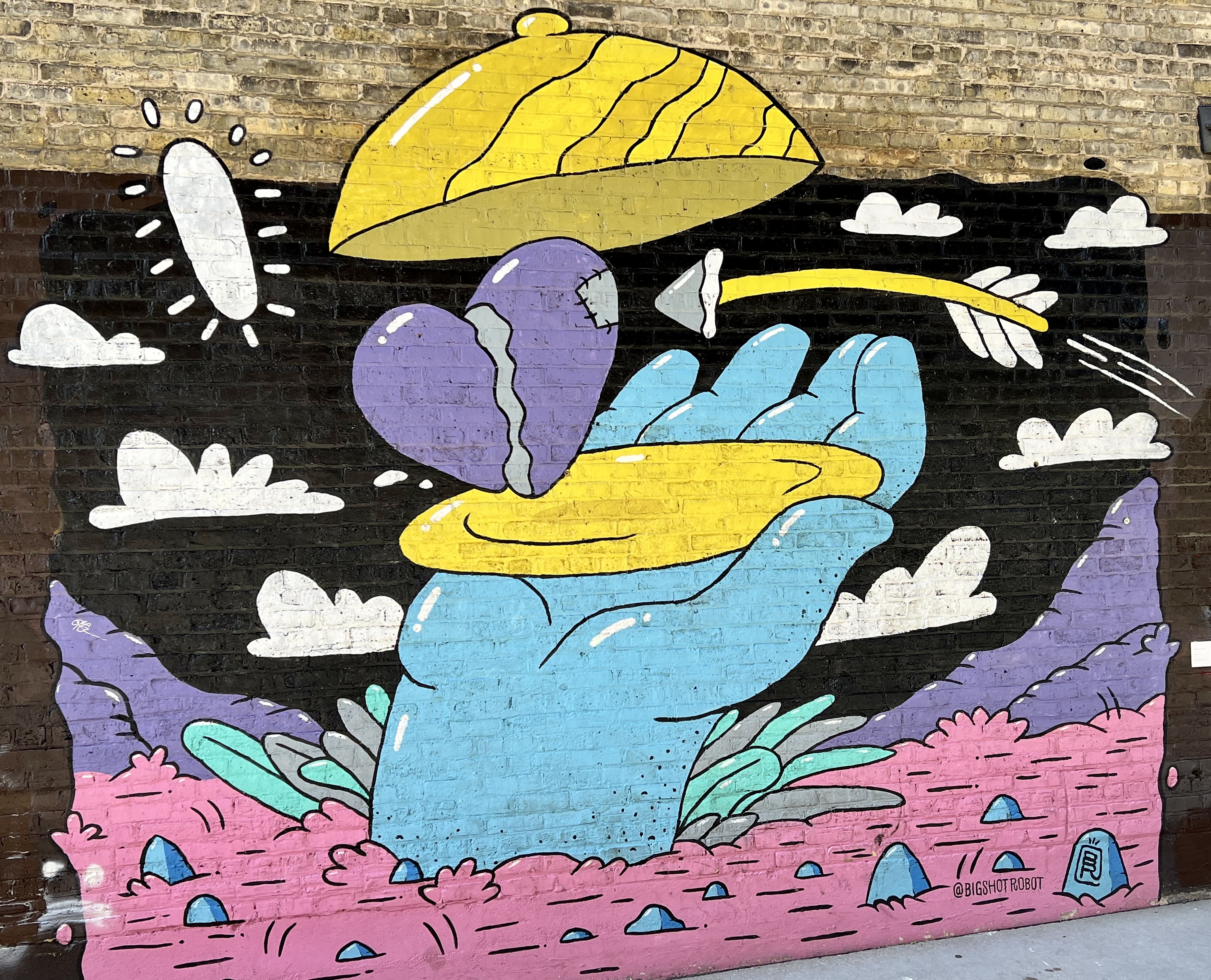 mural in Milwaukee by artist David Zimmerman.