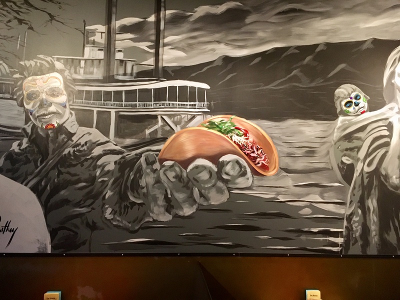 mural in Saint Charles by artist unknown.