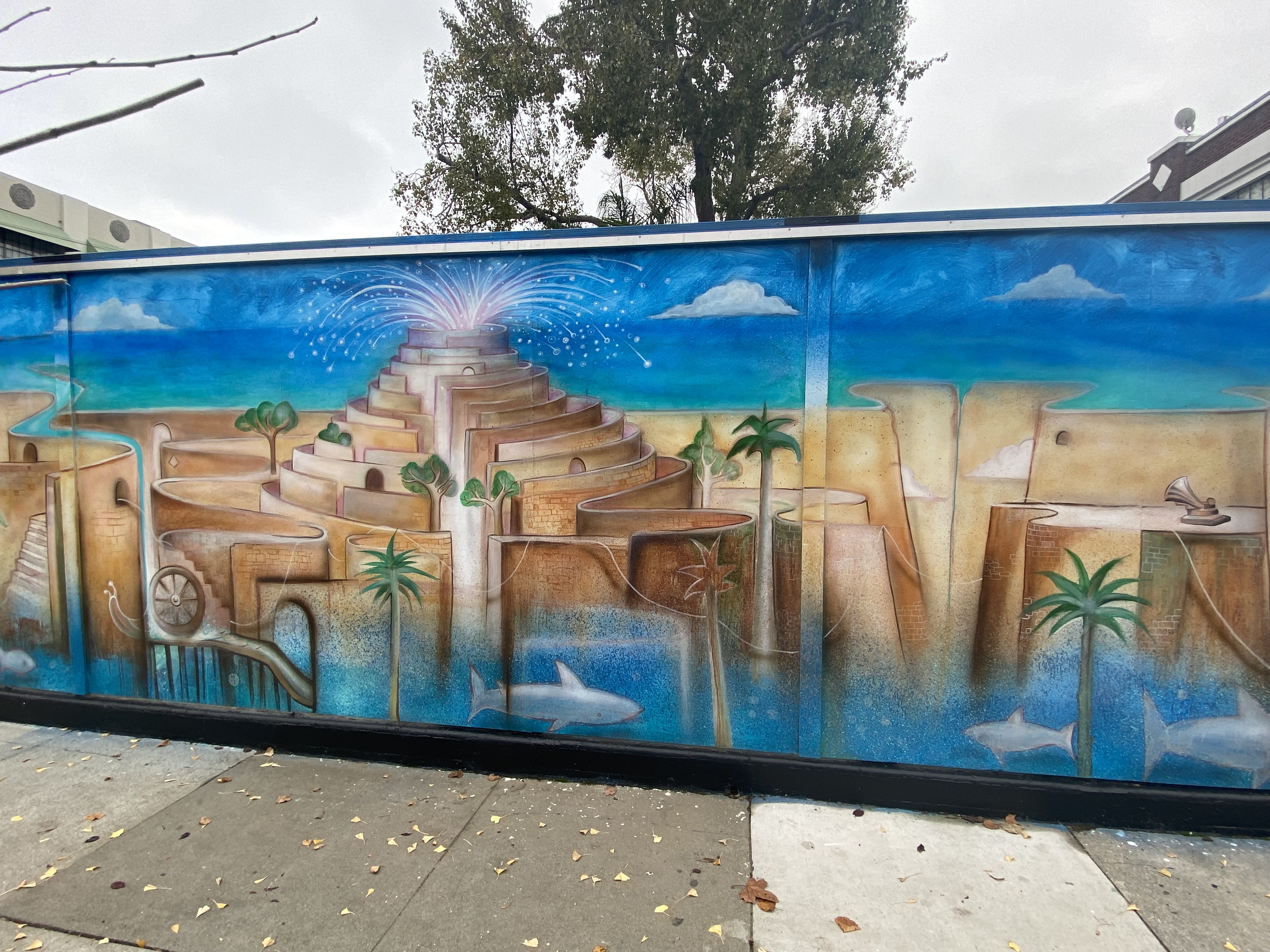 mural in San Francisco by artist unknown.