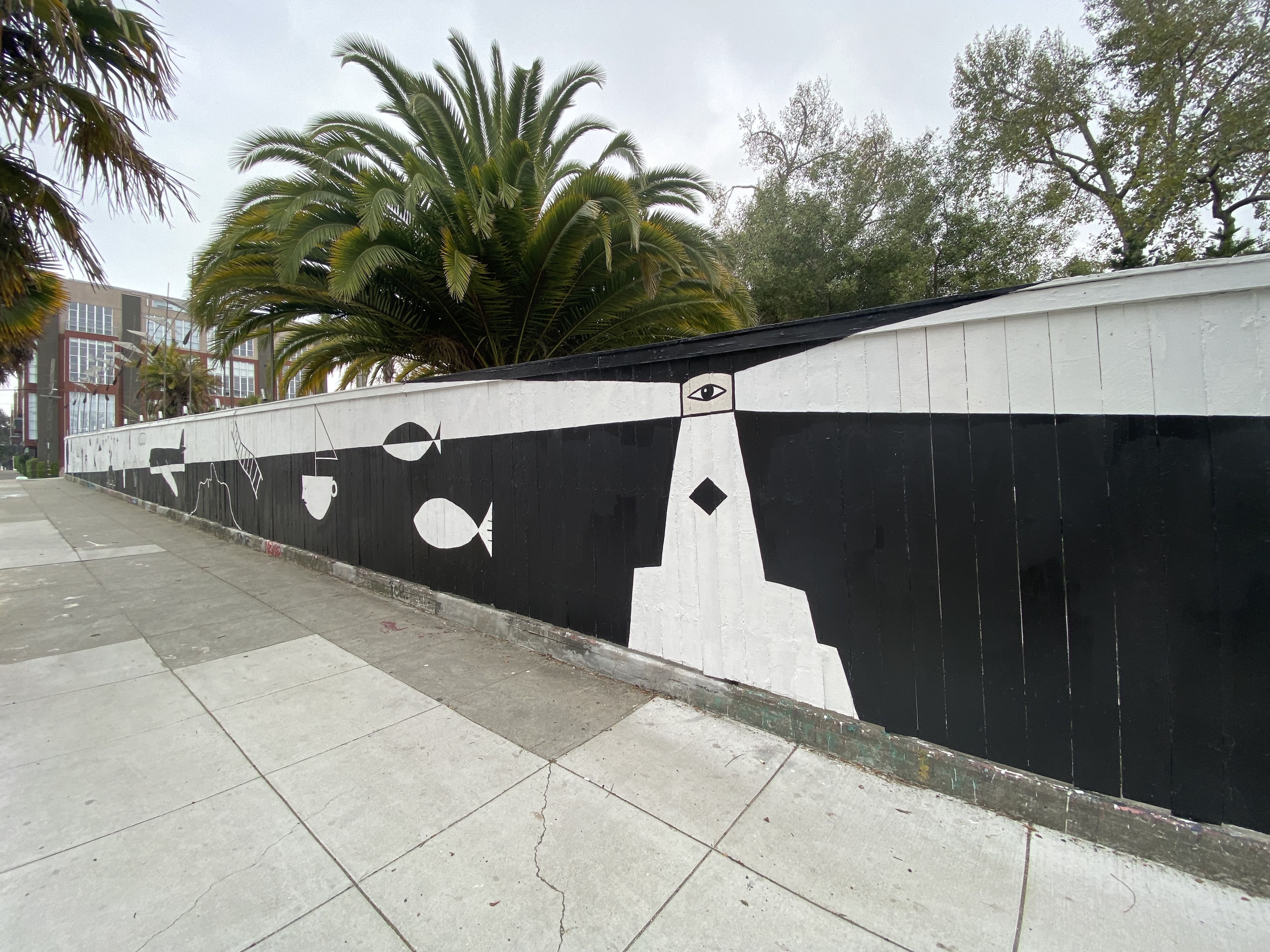 mural in San Francisco by artist unknown.