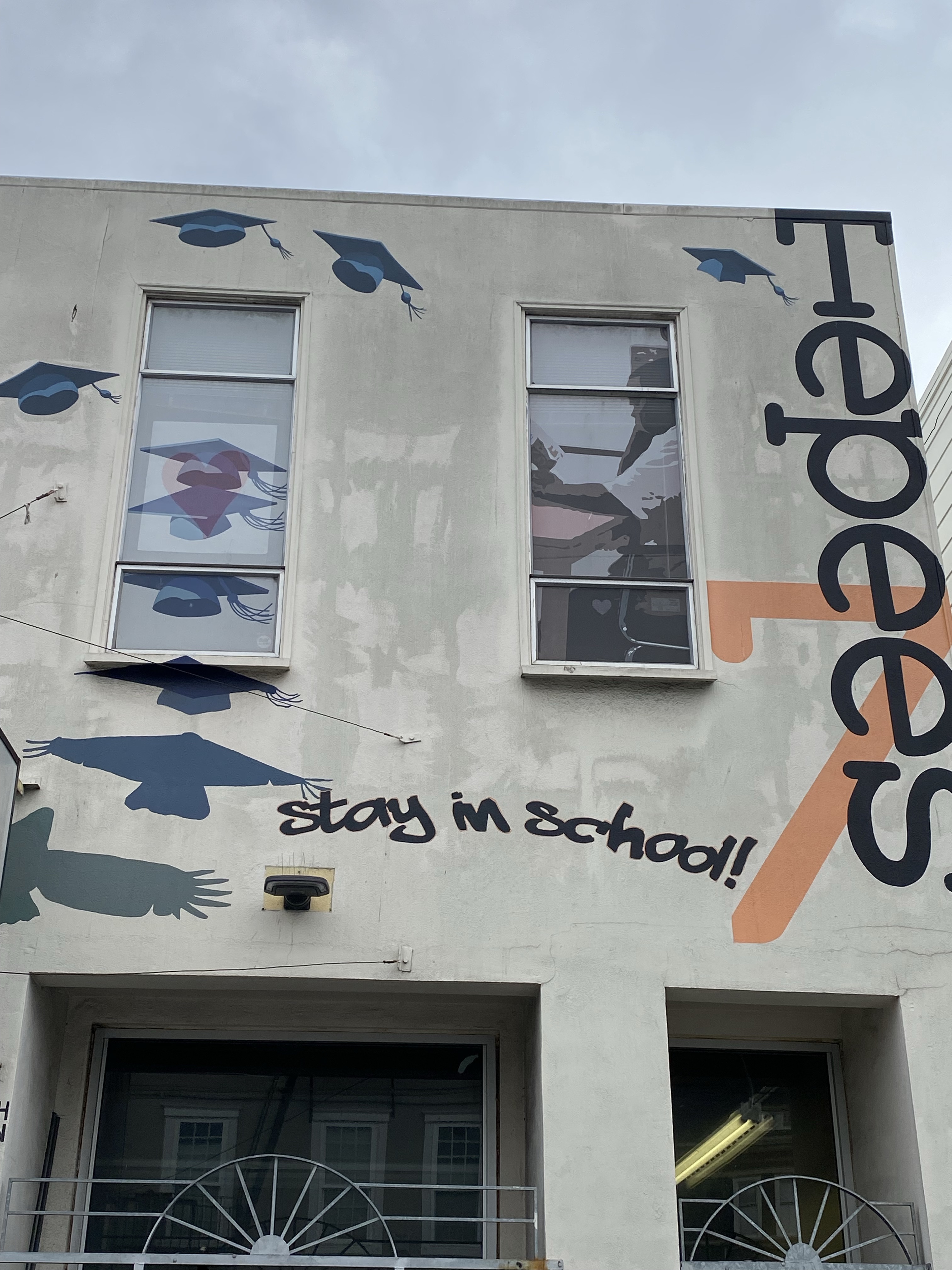 mural in San Francisco by artist unknown.