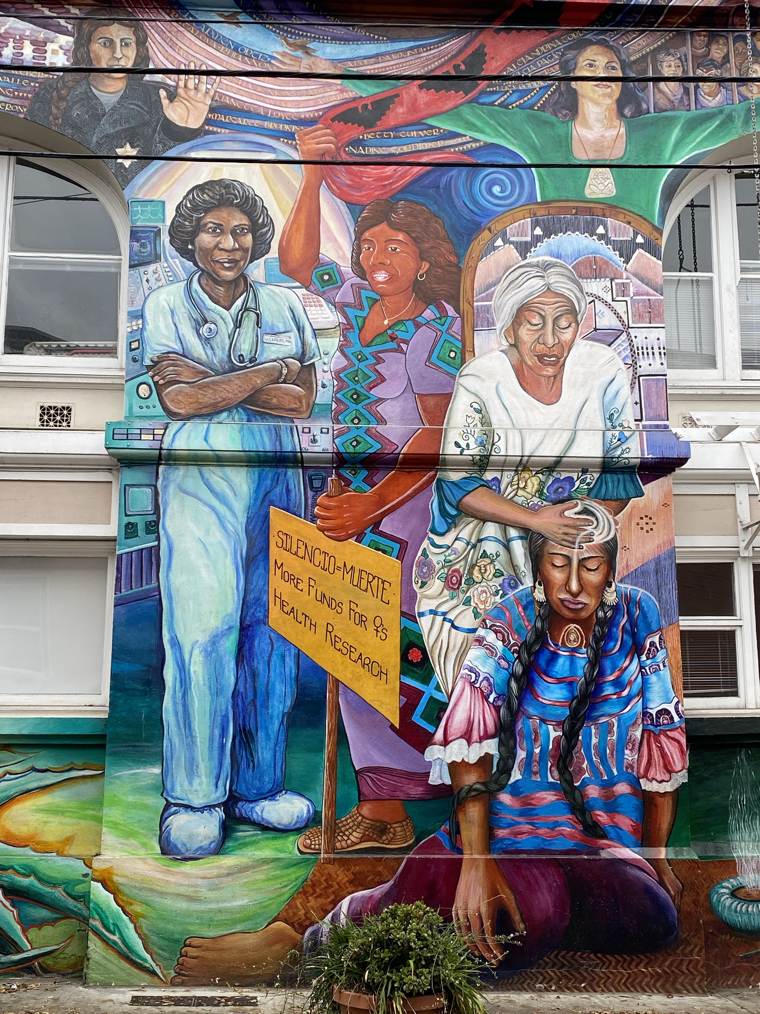 mural in San Francisco by artist unknown.