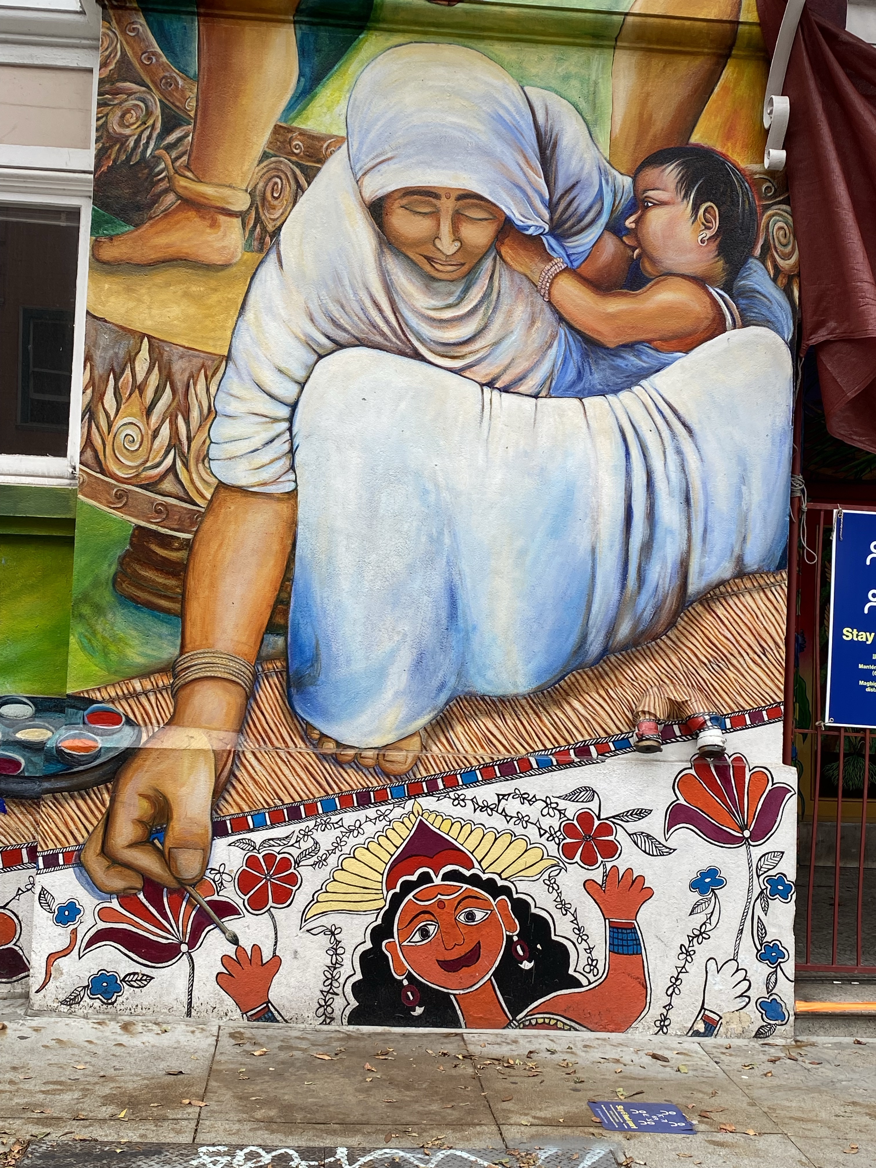 mural in San Francisco by artist unknown.