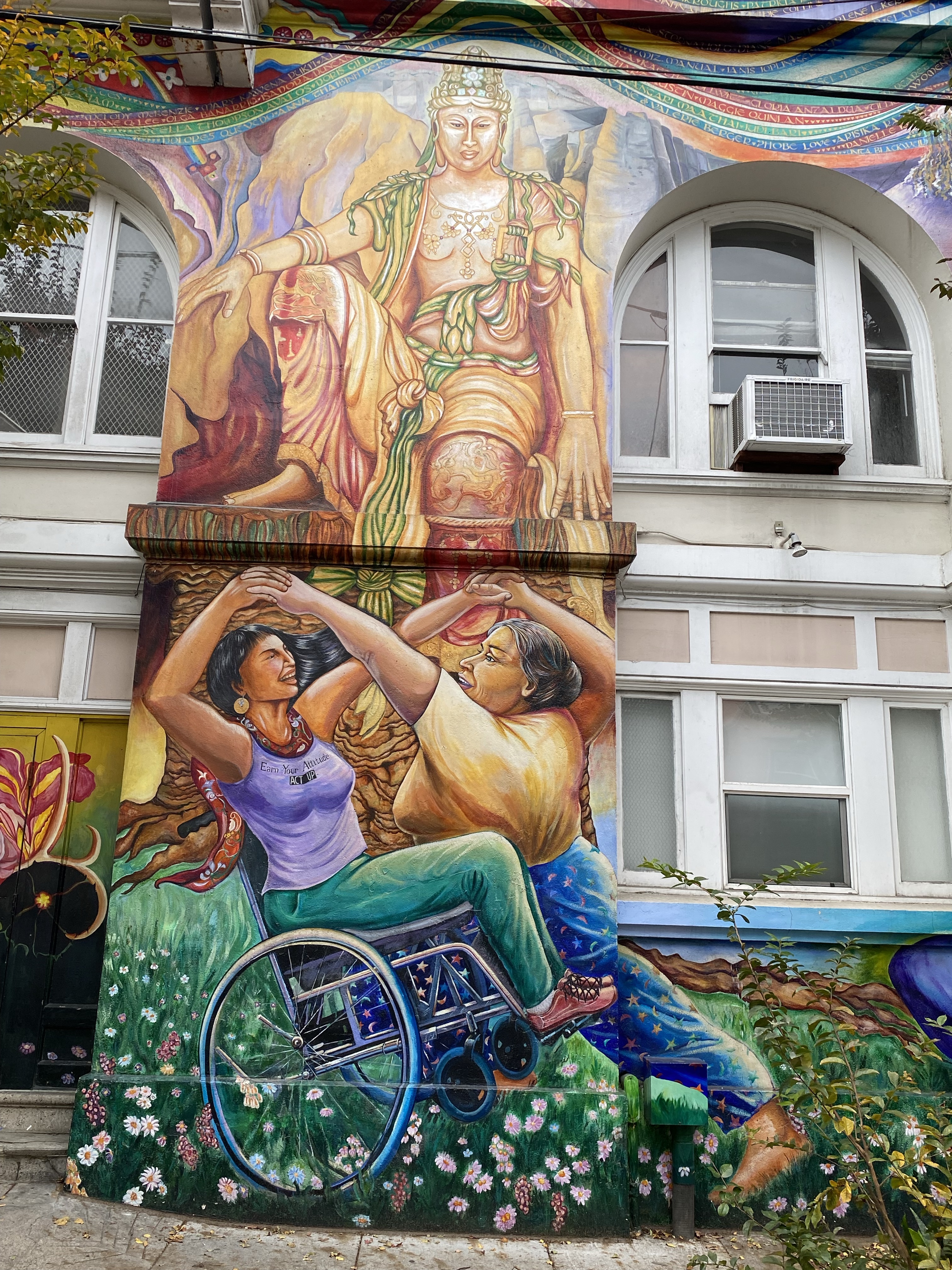 mural in San Francisco by artist unknown.