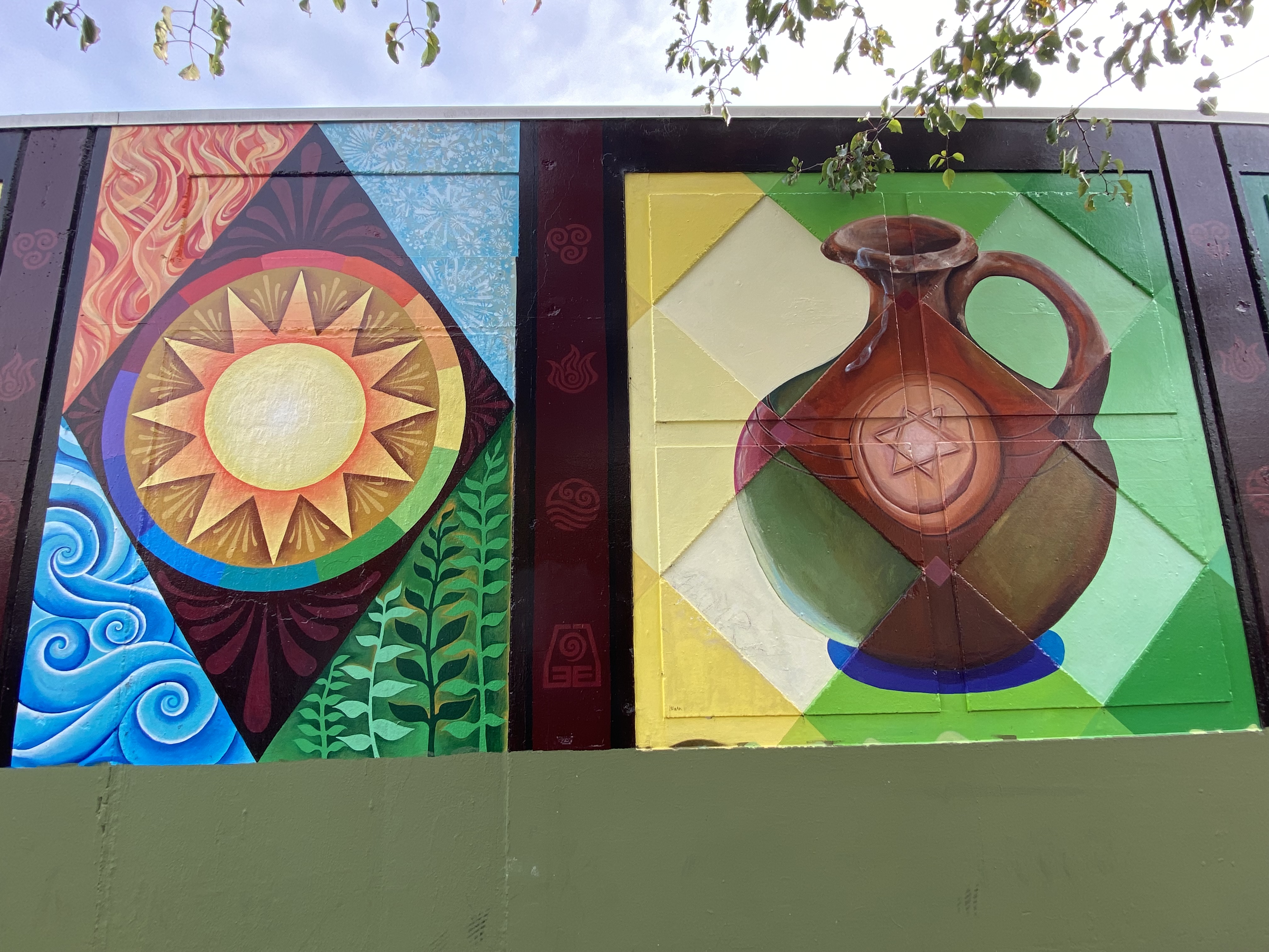 mural in San Francisco by artist unknown.