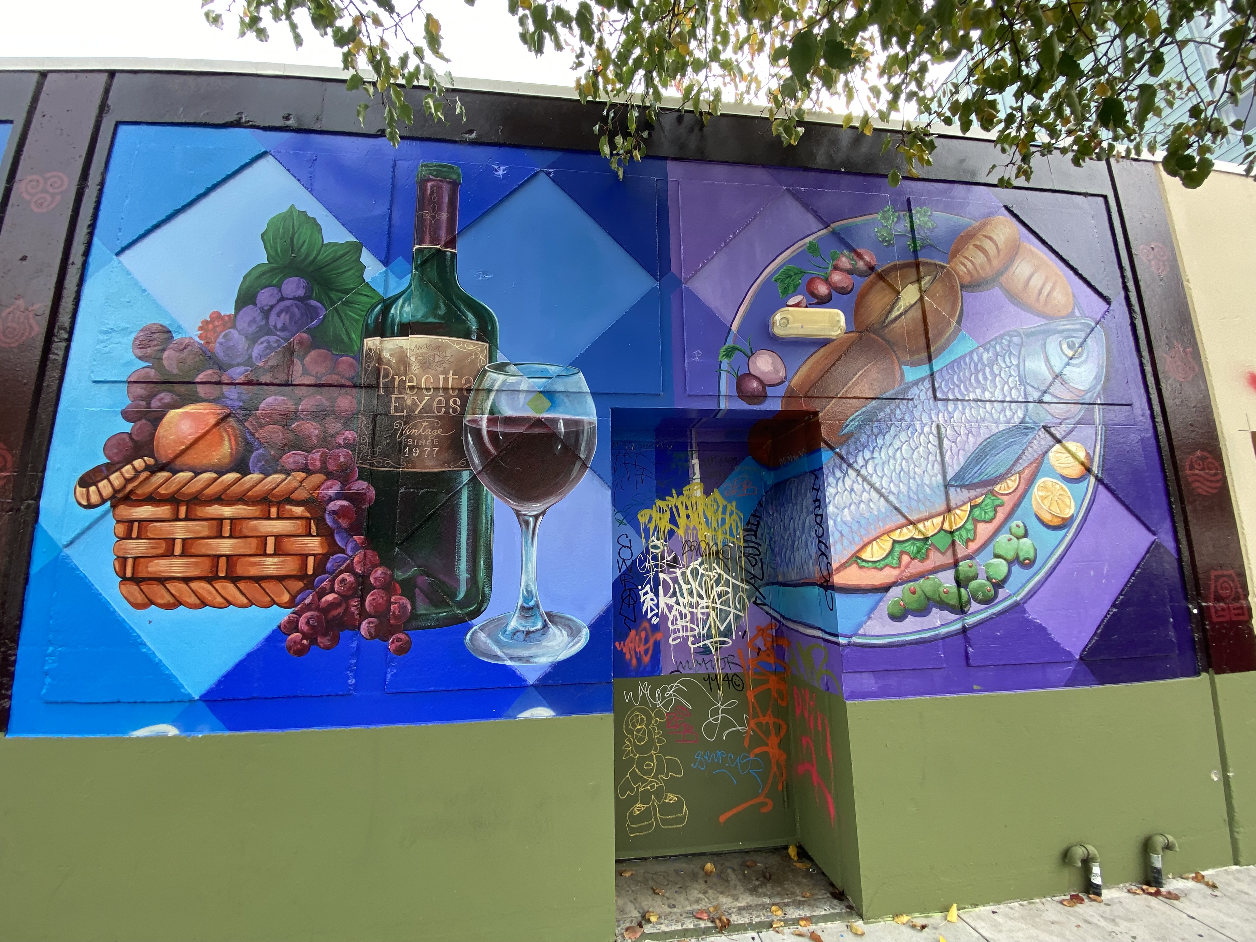 mural in San Francisco by artist unknown.