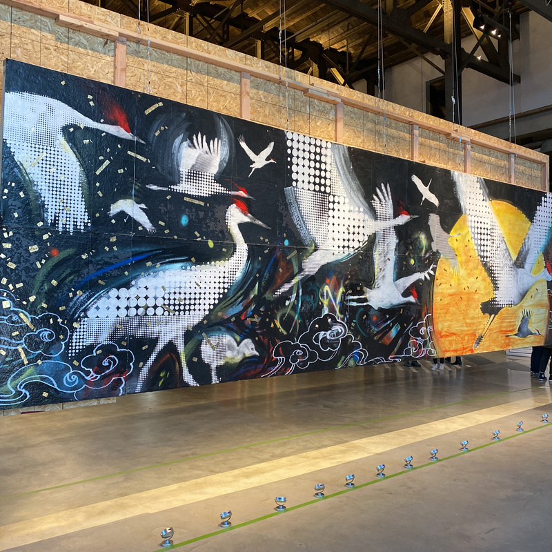 mural in San Francisco by artist unknown.