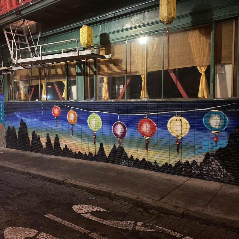 mural in San Francisco by artist unknown.