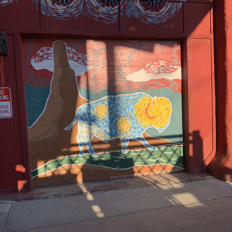 mural in Lincoln by artist unknown.