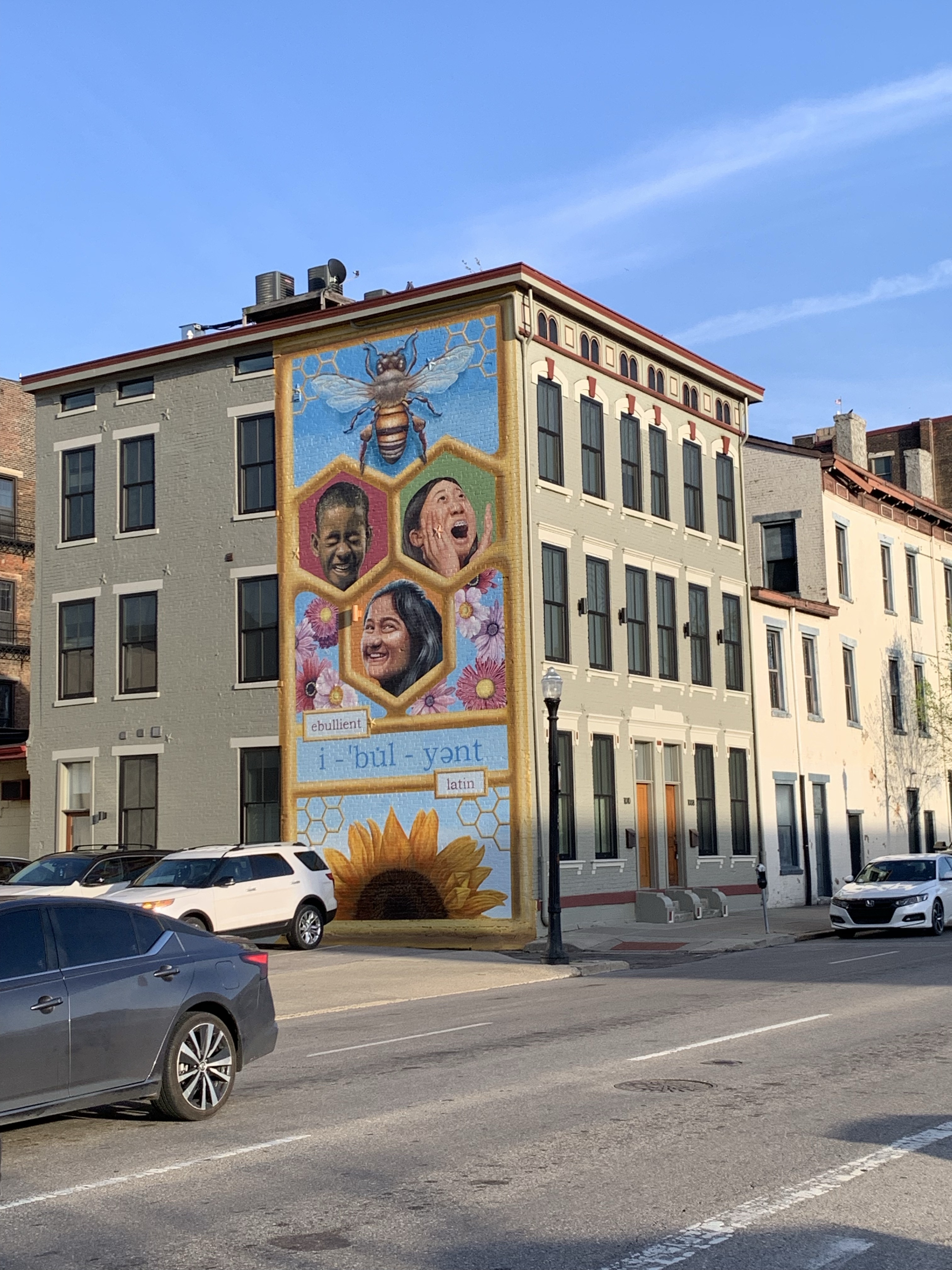 mural in Cincinnati by artist Paul Loehle.
