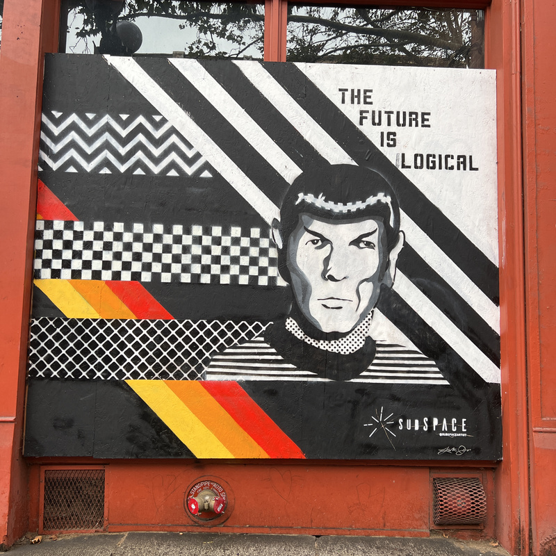 mural in Seattle by artist unknown.