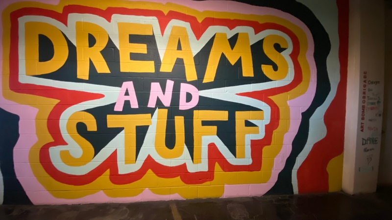 mural in Akron by artist unknown.